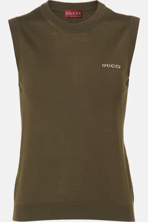 Gucci Pullunder aus Kaschmir und Seide