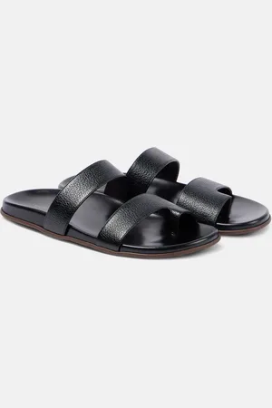 The Row Sandalen Hugh aus Leder