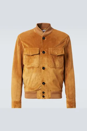 Loro Piana Bomberjacke aus Veloursleder