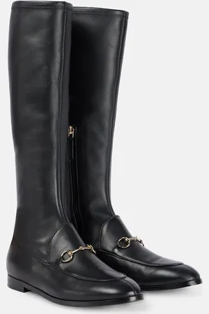 Gucci Stiefel Jordaan aus Leder