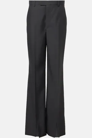 Gucci Gerade Hose aus Wolle