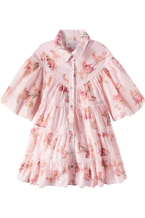 Petite Amalie Kleid aus Baumwolle mit Spitze