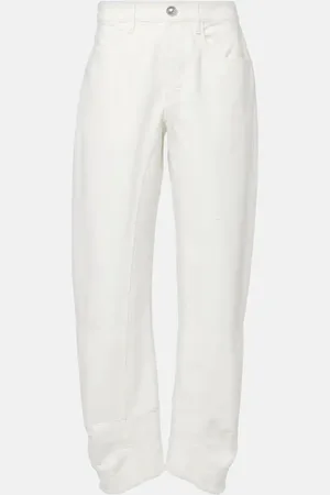 Jil Sander Mid-Rise Tapered Jeans