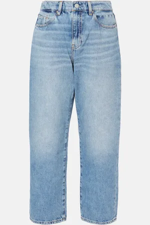 AG Jeans Mid-Rise Straight Jeans Florence