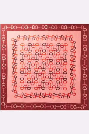 Gucci Tuch Horsebit aus Seiden-Twill