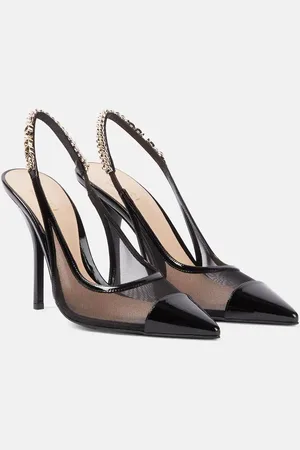 Gucci Slingback-Pumps Signoria 105 aus Mesh