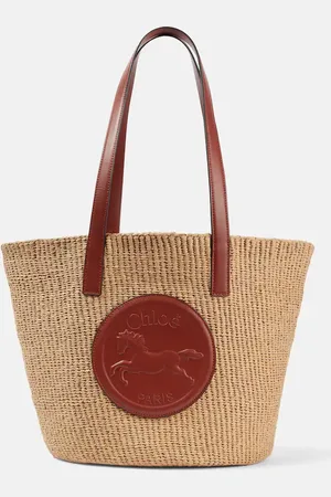 Chloé Chloé Tote Horse Medal Large mit Leder