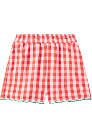 Stella McCartney Shorts aus Baumwolle mit Häkelstrick