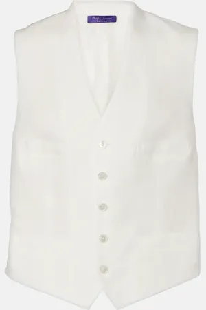 Ralph Lauren Weste Jaiden aus Leinen