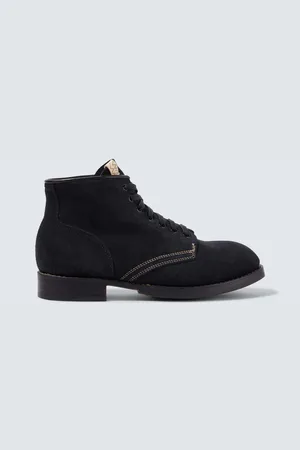 VISVIM Ankle Boots Brigadier aus Veloursleder