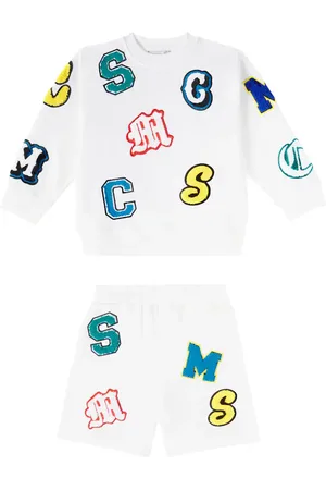 Stella McCartney Set aus Sweatshirt und Shorts aus Baumwolle