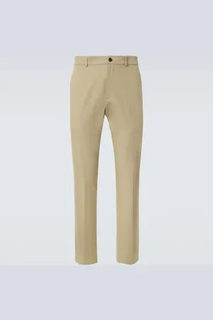 Burberry Schmale Hose aus Baumwollgabardine