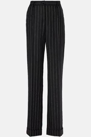 Dolce & Gabbana Gerade Hose aus Wolle