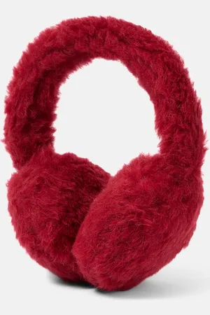 Max Mara Ohrenwärmer aus Teddyfleece