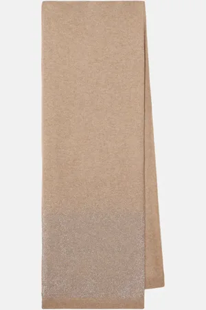 Max Mara Schal Bari aus Kaschmir mit Kristallen
