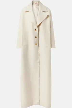 Gucci Mantel GG aus Wolle und Seide