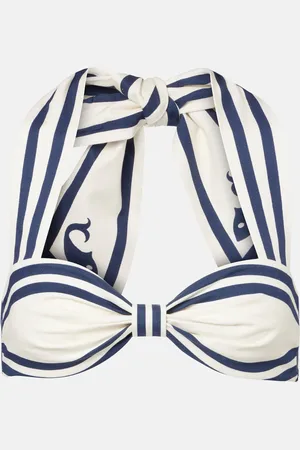 ALÉMAIS Alémais Bralette Marine aus Baumwolle