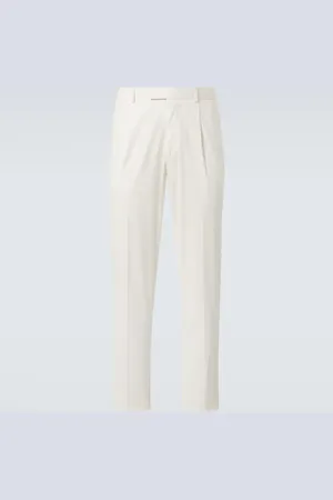 Ermenegildo Zegna Gerade Hose aus einem Baumwollgemisch