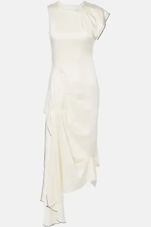 Victoria Beckham Midikleid aus Satin