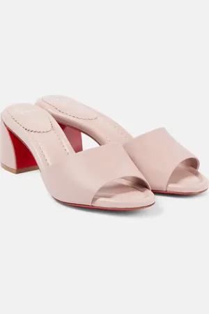 Christian Louboutin Pantoletten Jane 55 aus Leder