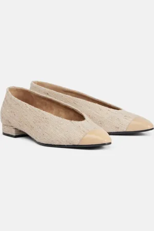 Loro Piana Ballerinas Rebecca mit Leder