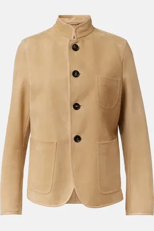 Loro Piana Jacke Spagna Mini aus Veloursleder