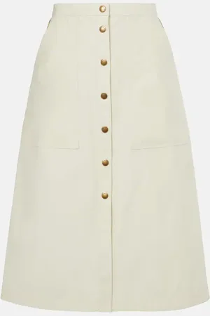 Moncler Midirock aus Twill