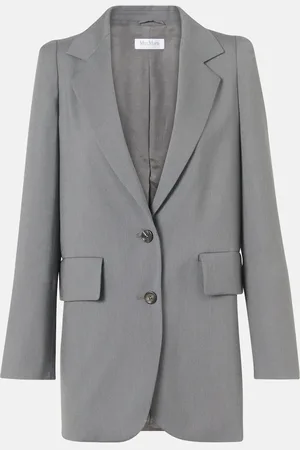 Max Mara Blazer Ebridi aus Wolle, Mohair und Seide