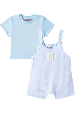 Moschino Baby Set Teddy Bear aus T-Shirt und Latzhose