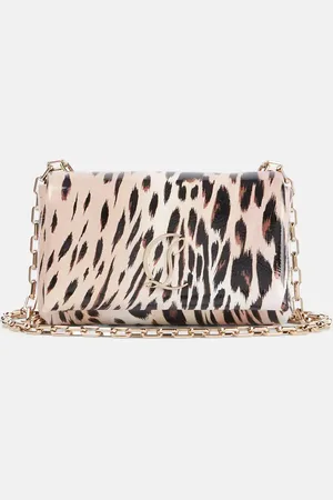 Christian Louboutin Bedruckte Clutch Loubi54 aus Leder