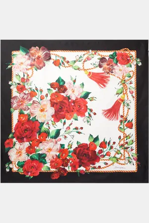 Dolce & Gabbana Tuch aus Seiden-Twill