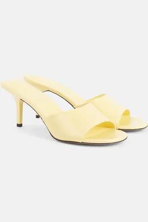 Jacquemus Pantoletten Cubisto 70 aus Leder