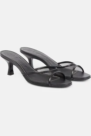 Staud Pantoletten Brigitte 55 aus Mesh mit Leder