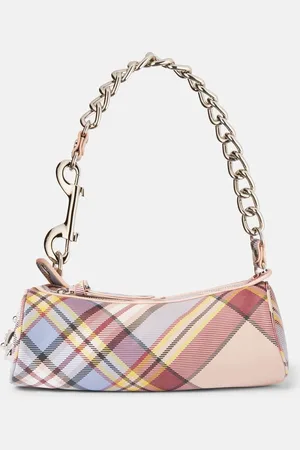 Vivienne Westwood Schultertasche Cindy Cylinder aus Leder