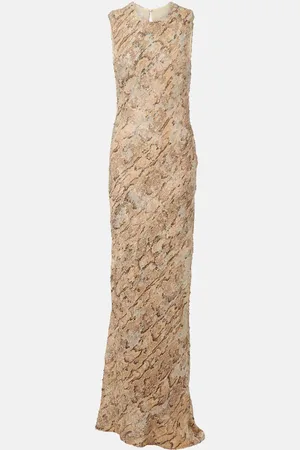 DRIES VAN NOTEN Robe mit Pailletten