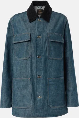 Loro Piana Feldjacke Dean aus Denim
