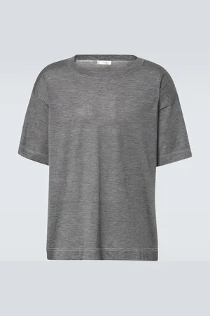The Row T-Shirt Nico aus Kaschmir und Seide