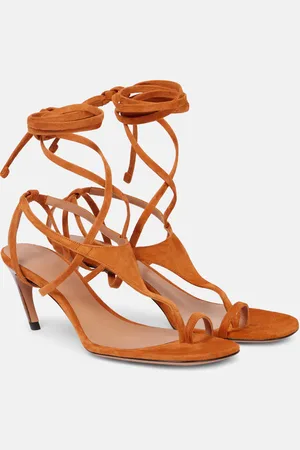 The Attico Sandalen Nova 65 aus Veloursleder