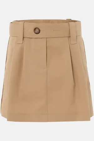 Moncler Minirock aus Baumwoll-Gabardine
