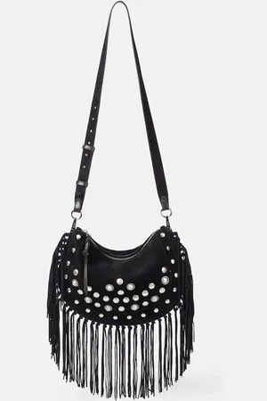 Isabel Marant Schultertasche Oskan Soft Zipped aus Veloursleder