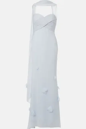 Self-Portrait Robe aus Georgette