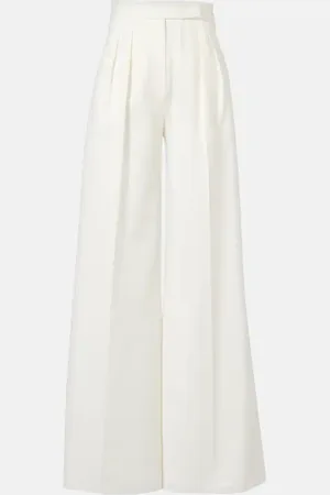 Max Mara Weite High-Rise-Hose Chenzia aus Baumwolle