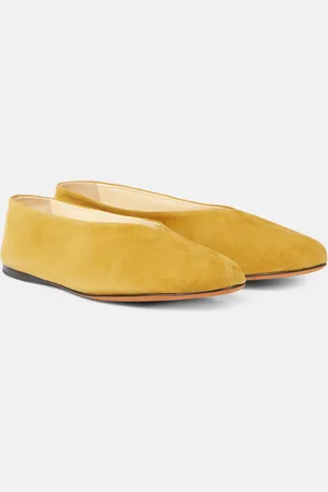 Proenza Schouler Ballerinas Tee aus Veloursleder