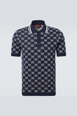 Gucci Polohemd aus einem Baumwollgemisch