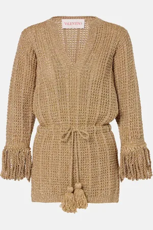 VALENTINO Minikleid aus Häkelstrick