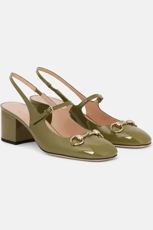 Gucci Mary-Jane-Pumps Horsebit 55 aus Lackleder
