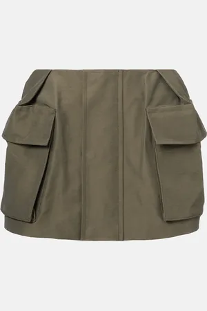 SACAI Shorts aus einem Baumwollgemisch