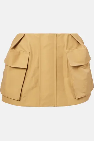 SACAI Shorts aus einem Baumwollgemisch