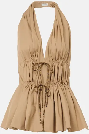 DRIES VAN NOTEN Top aus Baumwollpopeline