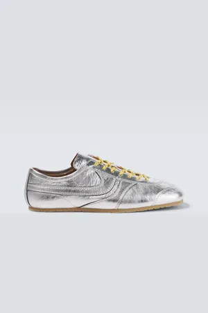 DRIES VAN NOTEN Sneakers aus Metallic-Leder
